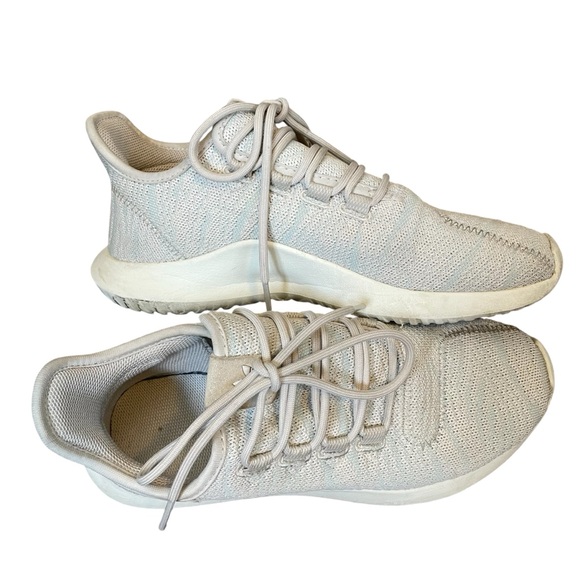 Adidas Tubular Shadow Ash Green Athletic White Shoes - Picture 4 of 10